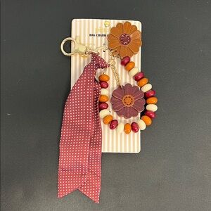 Piper K | Boho Vintage Bag Charm w/ Scarf